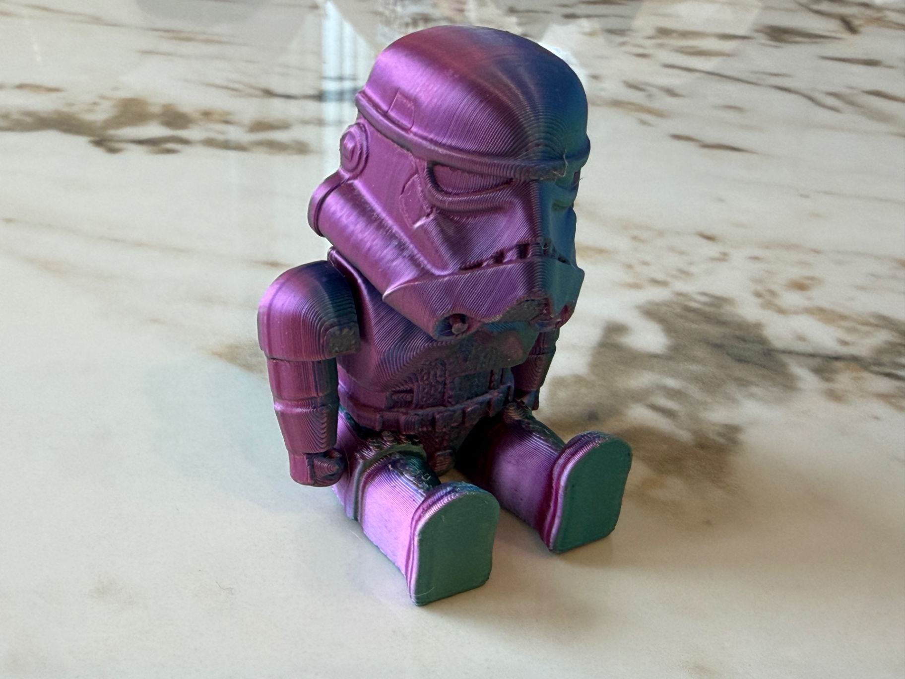 Galaxy Trooper — Color-shift armored trooper figure